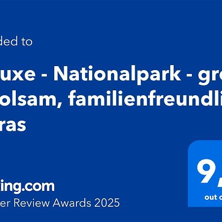Ellweiler Deluxe - Nationalpark - Gross, Erholsam, Familienfreundlich, Extras 아파트 외부 사진
