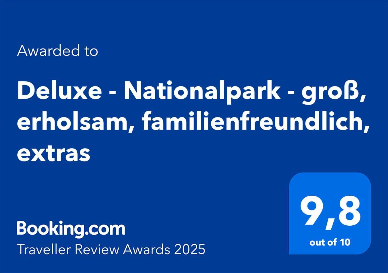 Ellweiler Deluxe - Nationalpark - Gross, Erholsam, Familienfreundlich, Extras 아파트 외부 사진